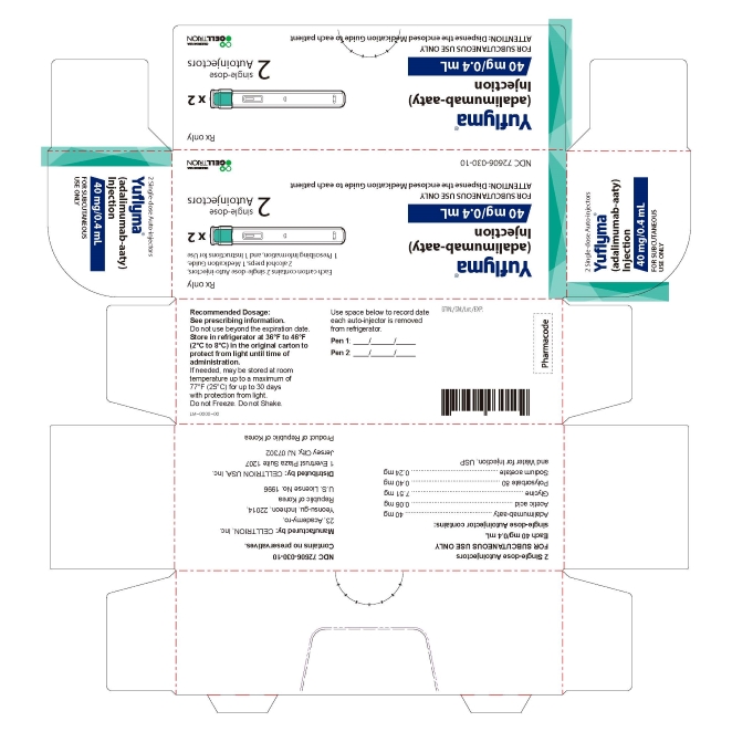 40 mg/0.4 mL Auto-injector Carton 2PK