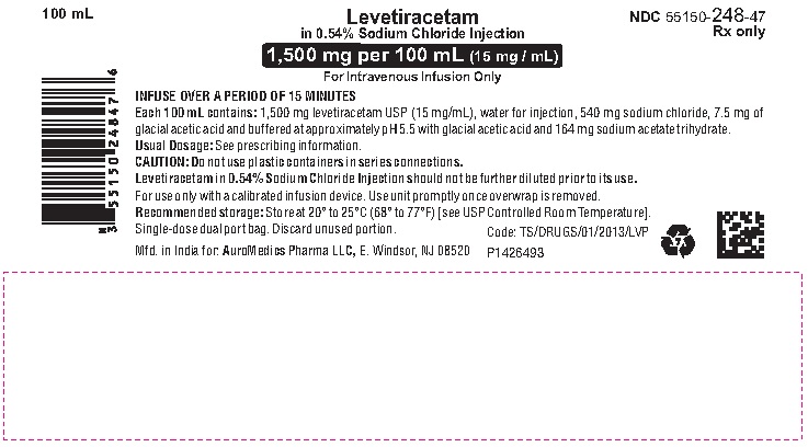 PACKAGE LABEL-PRINCIPAL DISPLAY PANEL - 1,500 mg per 100 mL (15 mg / mL) - Infusion Bag Label