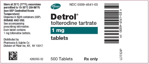 PRINCIPAL DISPLAY PANEL - 1 mg Tablet Bottle Label