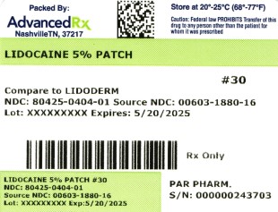 Lidocaine 5% Patch #30