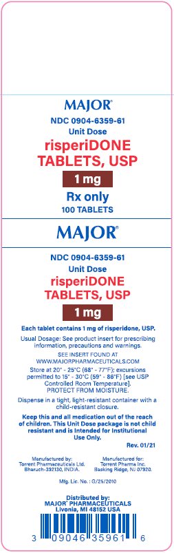 1mg carton label