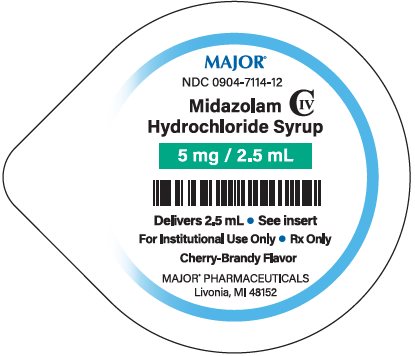 5mg/2.5mL unit dose cup label