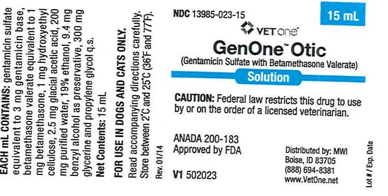 GenOne Otic 15 mL