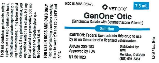 GenOne Otic 7.5 mL