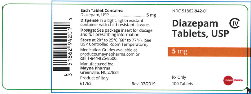 Principal Display Panel - 5 mg Tablet Bottle Label