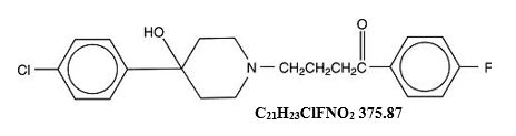 haloperidol-structure