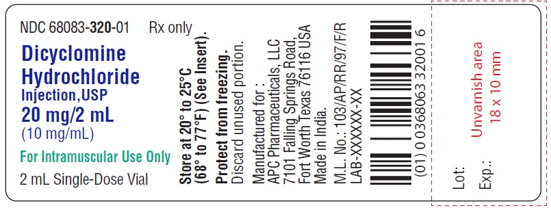 Dicyclomine-Vial-Label