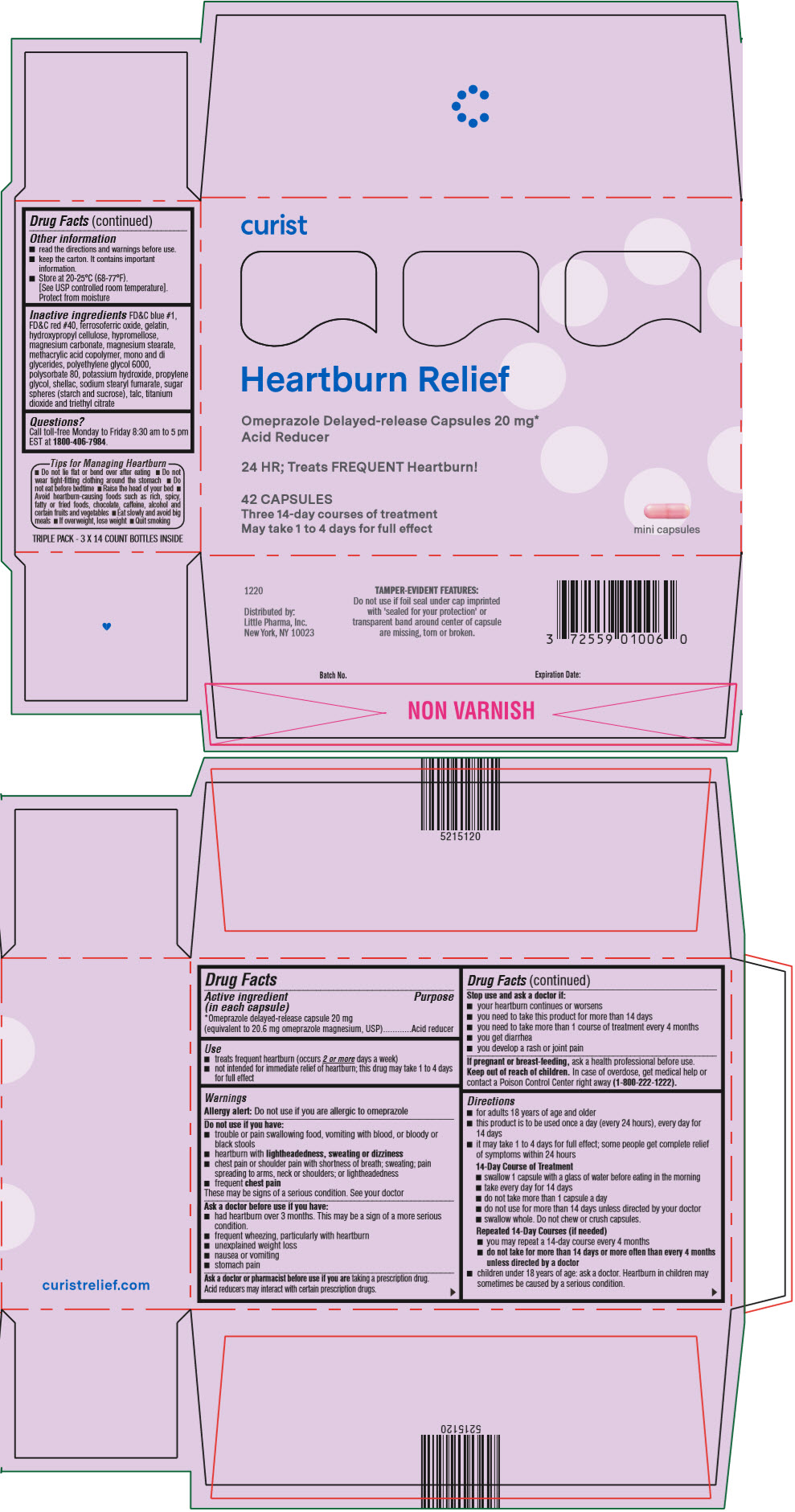 PRINCIPAL DISPLAY PANEL - 20 mg Capsule Carton