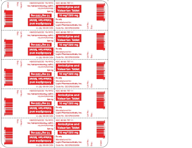 10mg/320mg-foil label