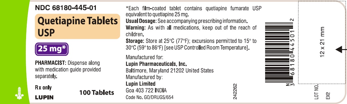 container label 25 mg
