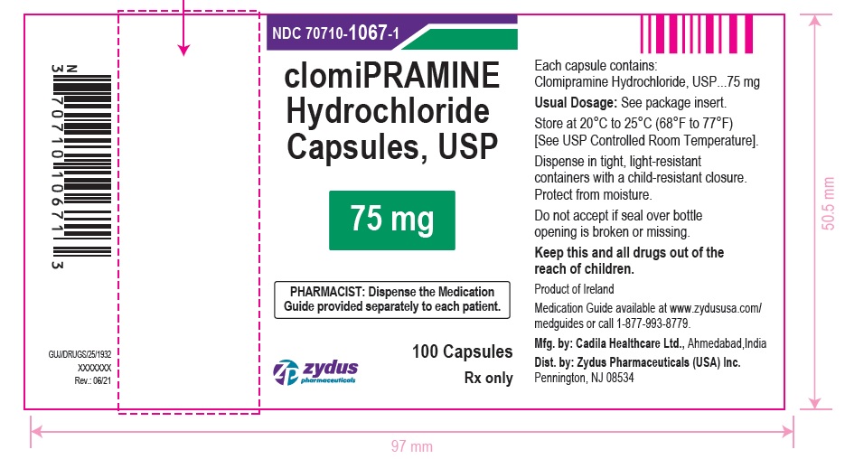 Clomipramine Hydrochloride Capsules, USP