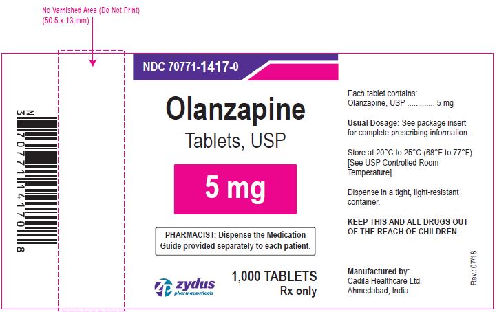 5 mg label