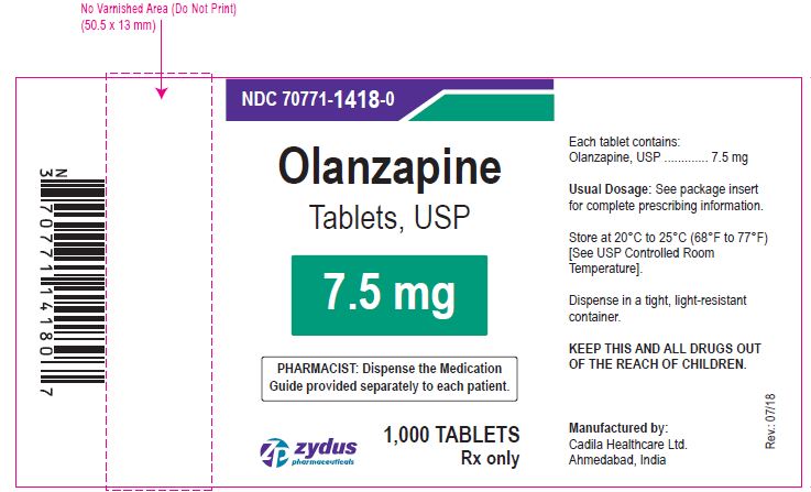 7.5 mg label
