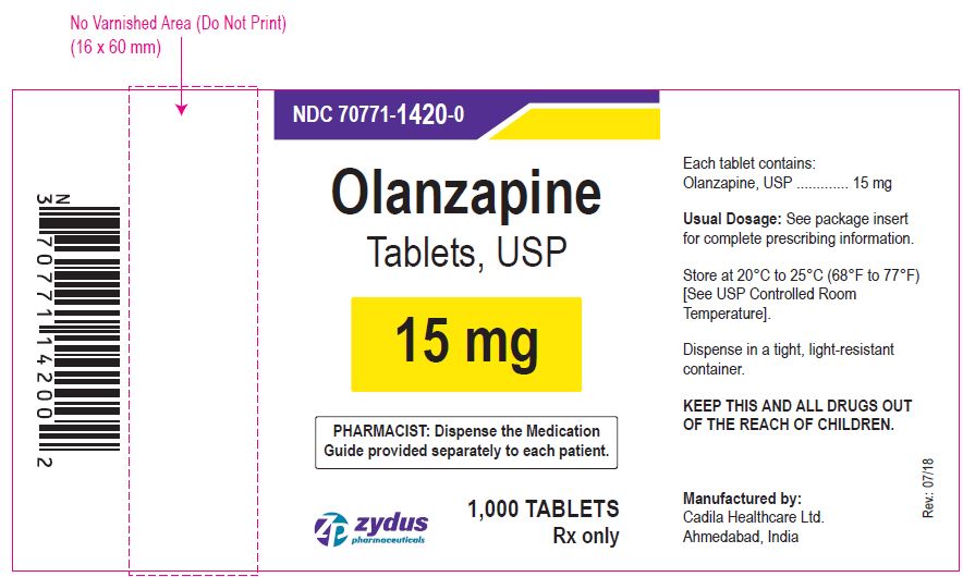 15 mg label