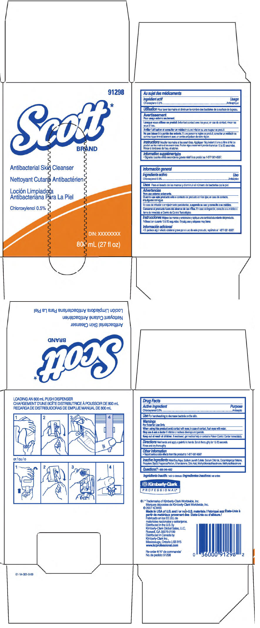 PRINCIPAL DISPLAY PANEL - 800 mL Container Label