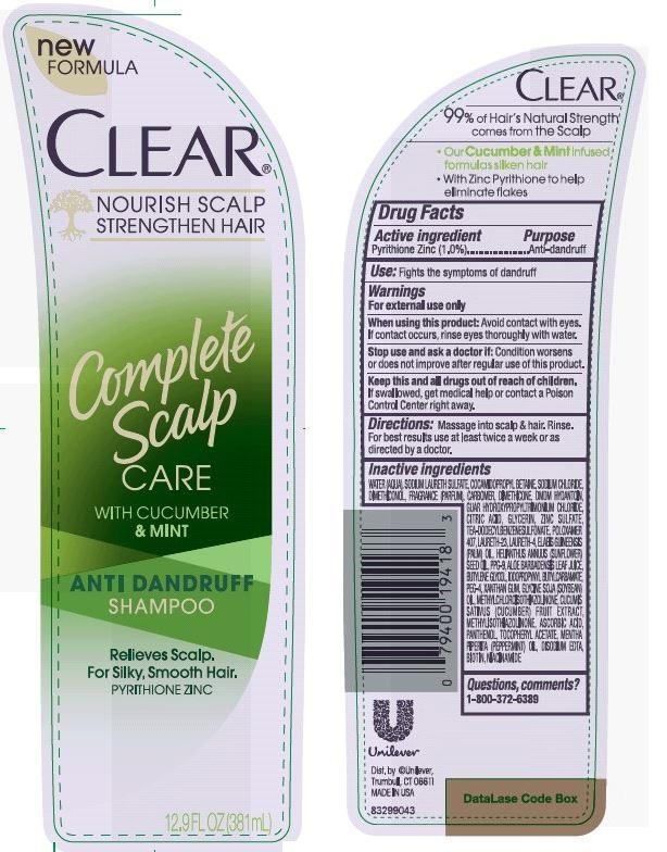 Clear Complete Scalp Shampoo