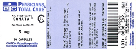 image of 5 mg package label