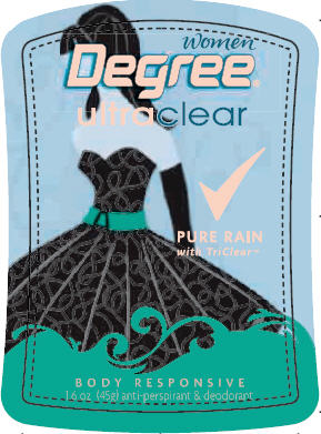 Degree Women Pure Rain 1.6 oz PDP front