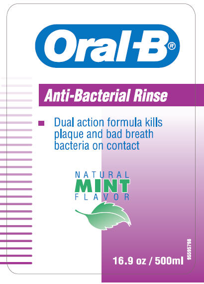 Zorgvuldig lezen Elk jaar Volwassen Oral -B® Anti-Bacterial Rinse
