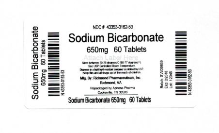 Sodium Bicarbonate Tablets USP 650 mg (10 Grains) for Relief of Acid  Indigestion, Heartburn, Sour Stomach & Upset Stomach 1000 Tablets per  Bottle by