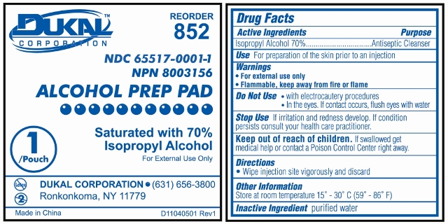 Prep Pad Label