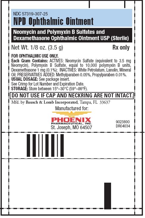 NPD Ophthalmic Ointment (Preprinted tube, 3.5 g - Phoenix)