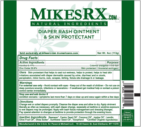 MikesRXment Diaper Rash Ointment