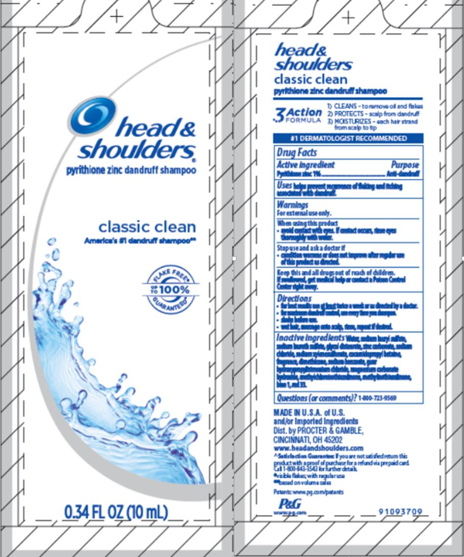 om forladelse Fiasko vride Head and Shoulders ® Dual Sachets Classic Clean