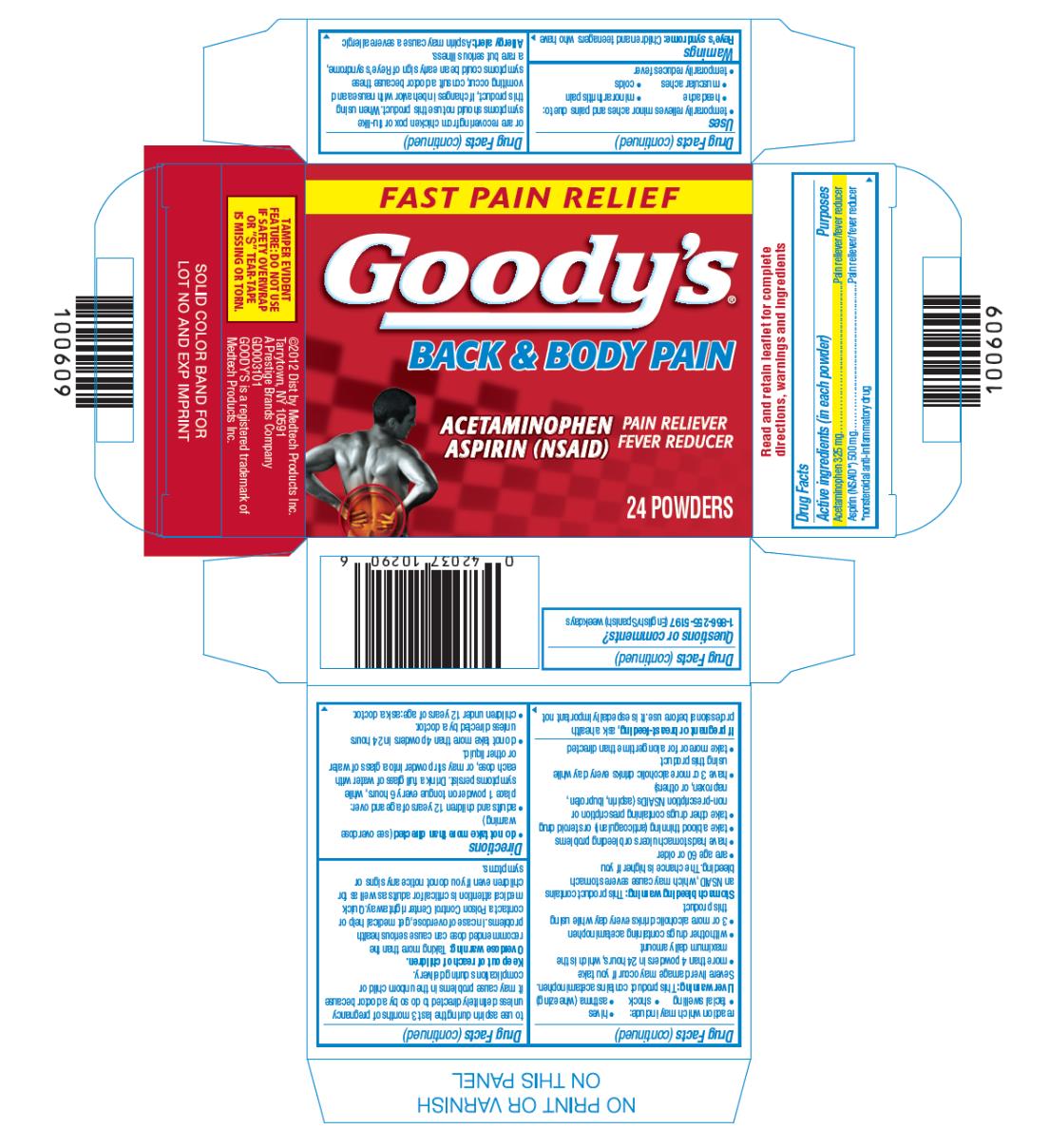Goody's® Back & Body Pain