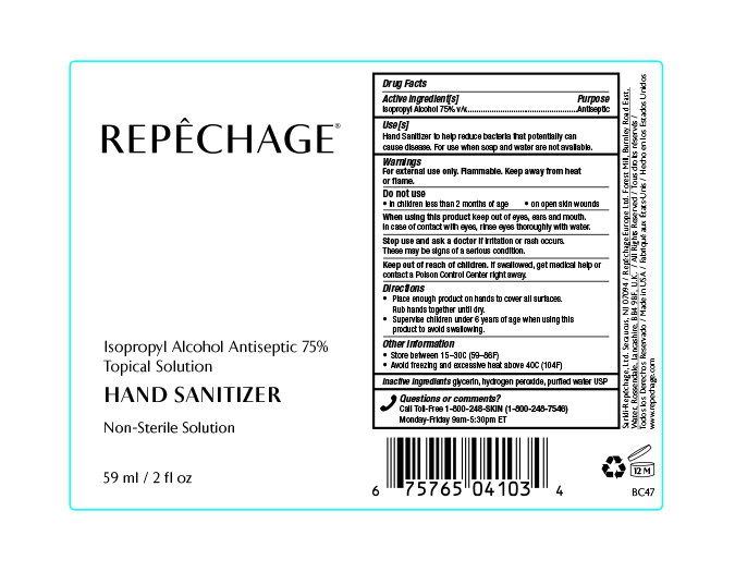 Repechage Isopropyl Alcohol Antiseptic 75 Topical Solution Hand