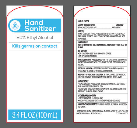 Hand Sanitizer Bottle 100ml