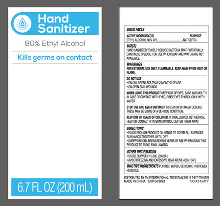 Hand Sanitizer Bottle 200ml