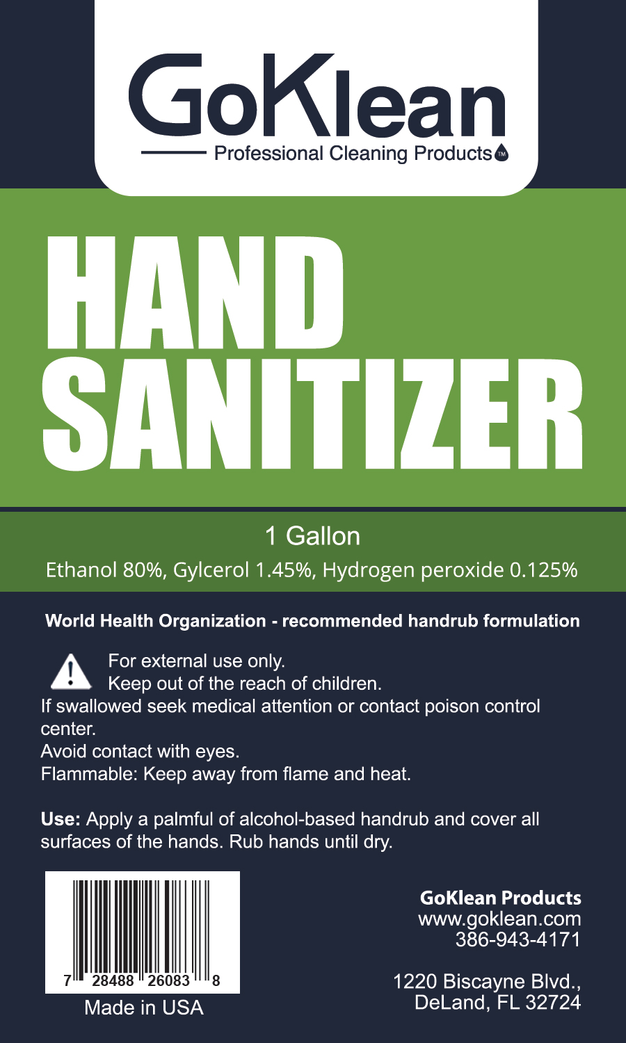 Hand Sanitizer 1 Gallon
