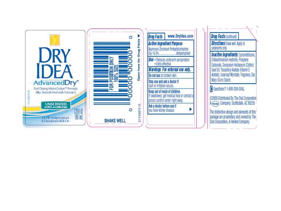 image of dry idea label