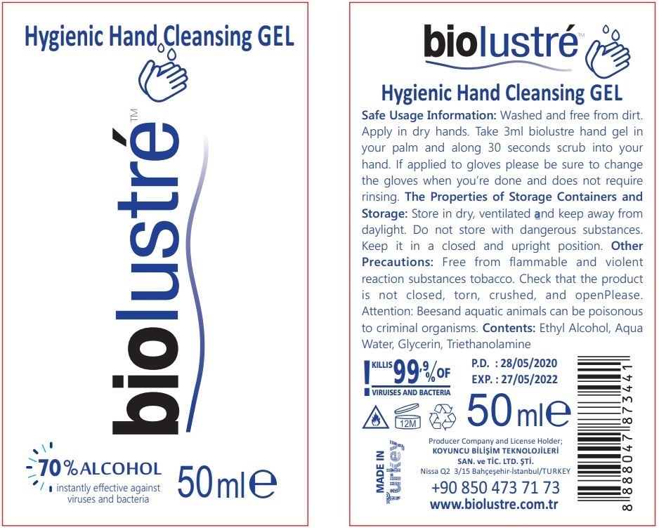 Biolustre Hygienic Hand Cleansing Gel