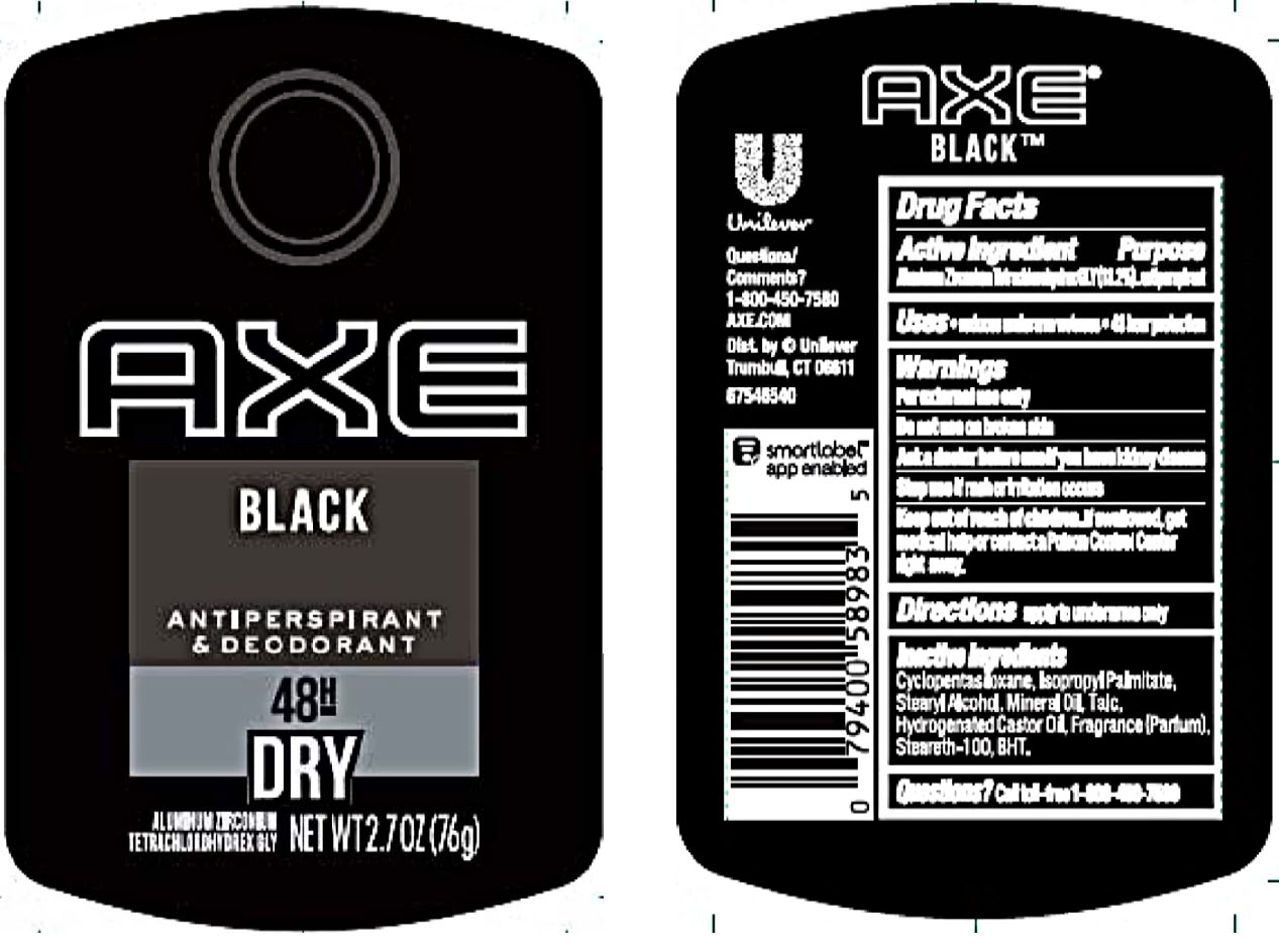 Axe Black 48h Dry Antiperspirant And Deodorant