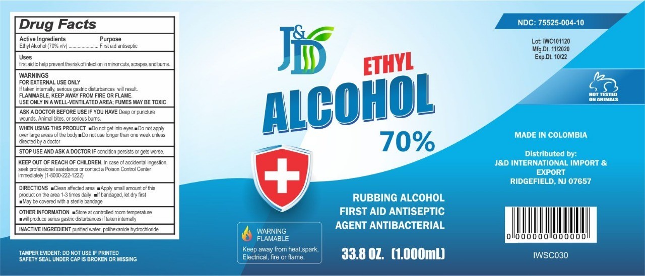 ANTISEPTIC ALCOHOL 70%