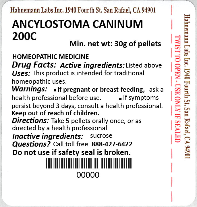 Ancylostoma Caninum 200C 30g