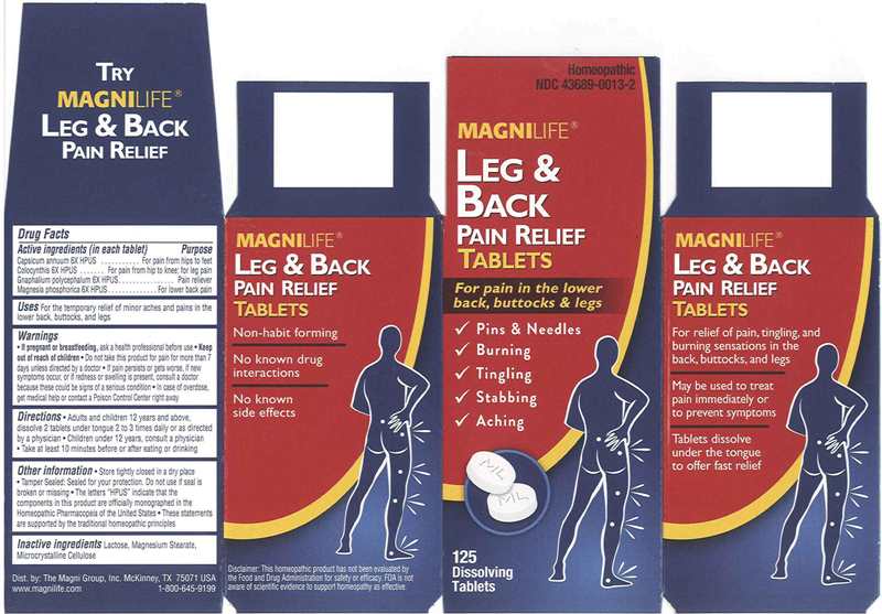 Leg and Back Pain Relief cnt