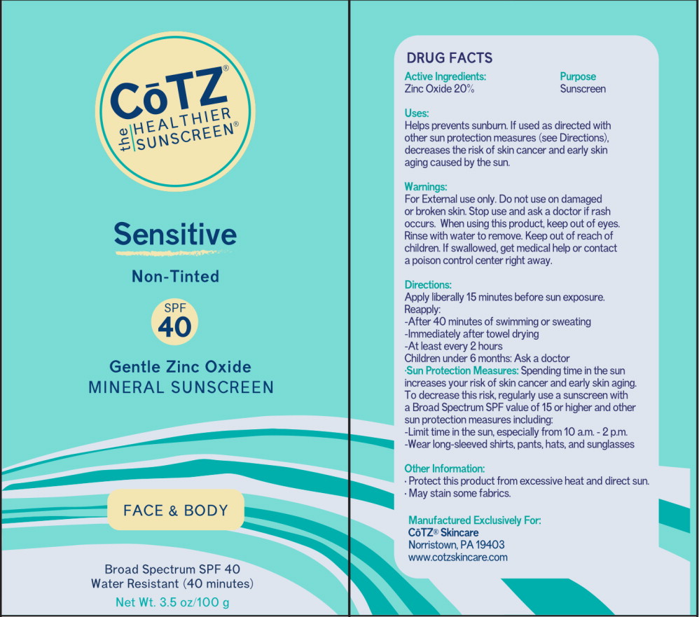 Principal Display Panel – CoTZ Sensitive Tube Label
