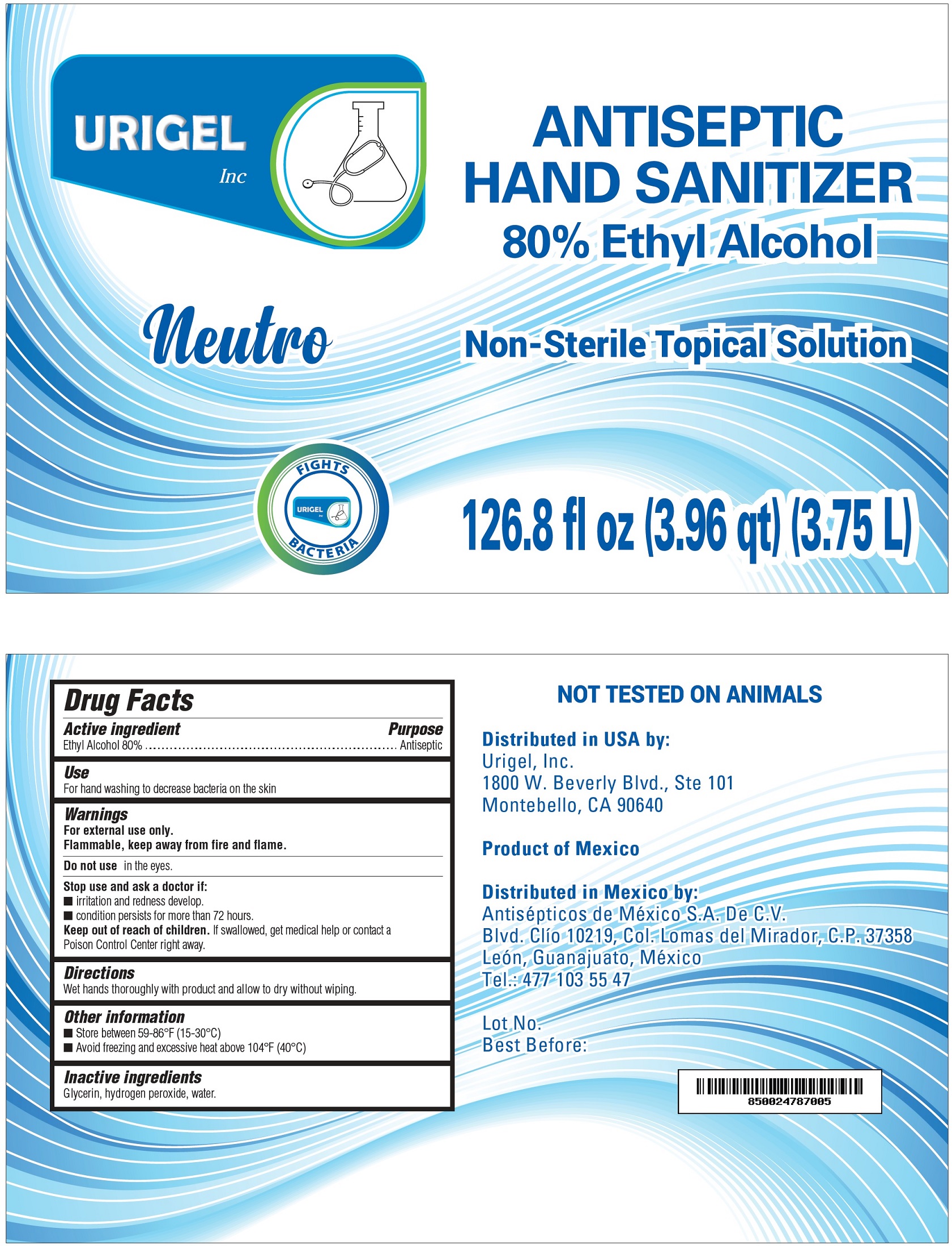 Urigel 3.75ML Gel