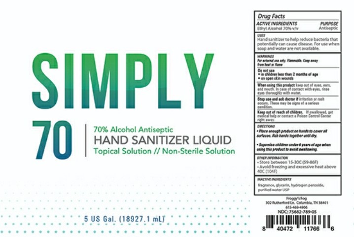 Simply 70 Hand Sanitizer Liquid