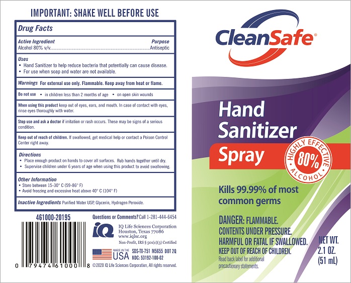 CleanSafe Hand Sanitizer - 80%