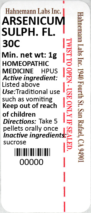 Arsenicum Sulphuratum Flavum 30C 1g