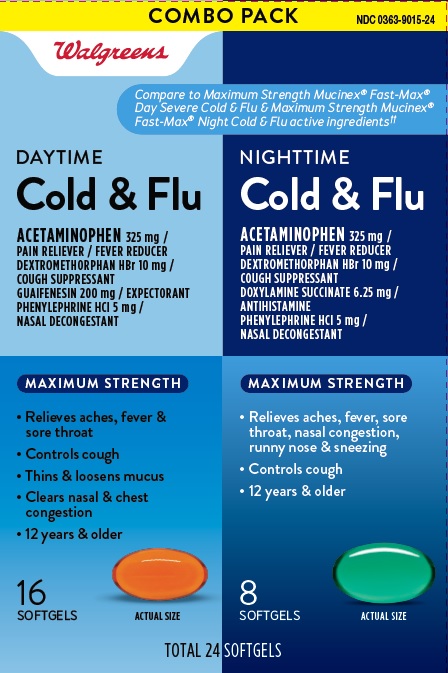 Walgreens Daytime & Nighttime Cold and Flu