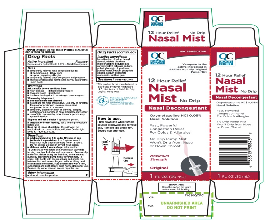 Quality Choice Nasal mist Oxymetazoline HCl