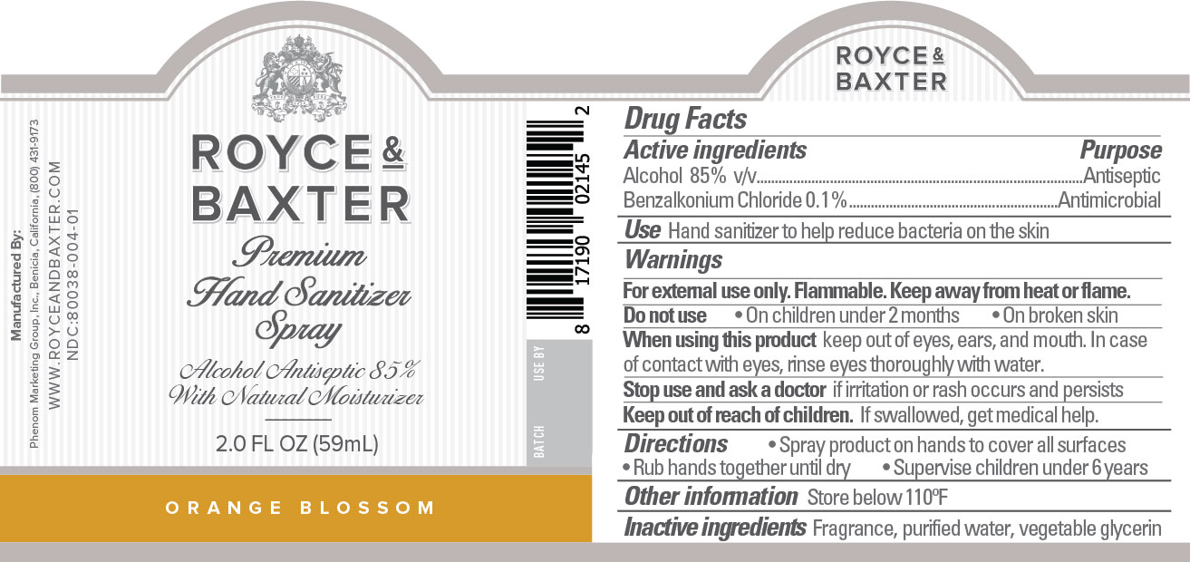 2oz Orange Blossom label