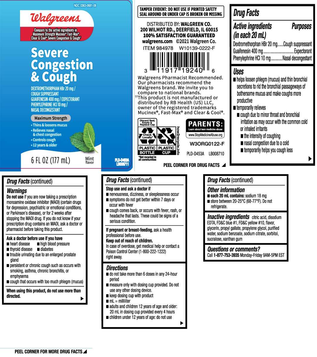 Dextromethorphan HBr 20 mg, Guaifenesin 400 mg, Phenylephrine HCl 10 mg