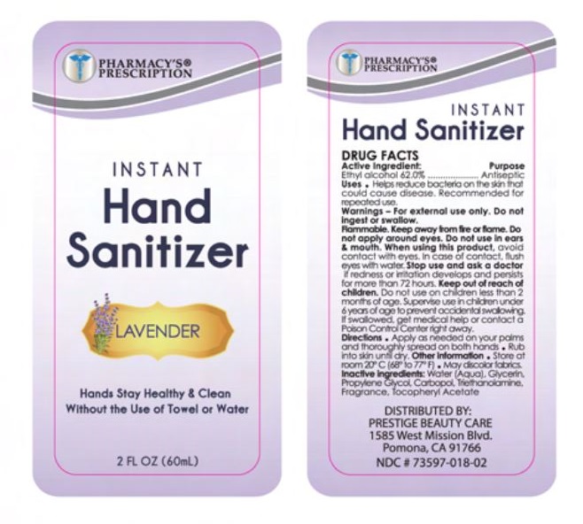 Pharmacys Prescription Hand Sanitizer