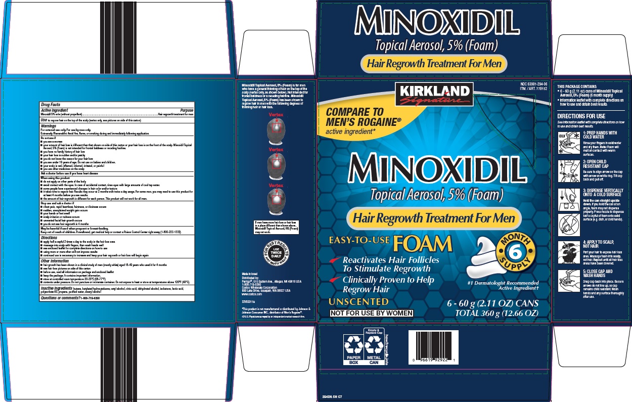 Settle Skinnende Løfte Costco Wholesale Corp. Minoxidil Topical Aerosol, 5% (Foam) Drug Facts